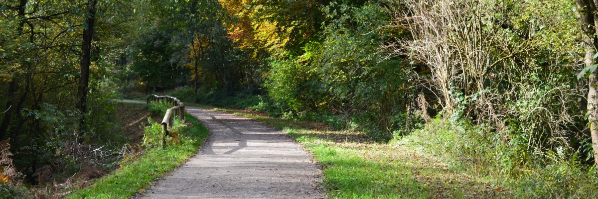 Glückauf-Trasse Die Glückauf-Trasse in Haßlinghausen