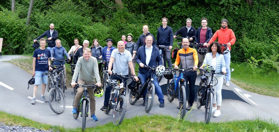 Teilnehmende an der Sternfahrt aus dem EN-Kreis, Mai 2025