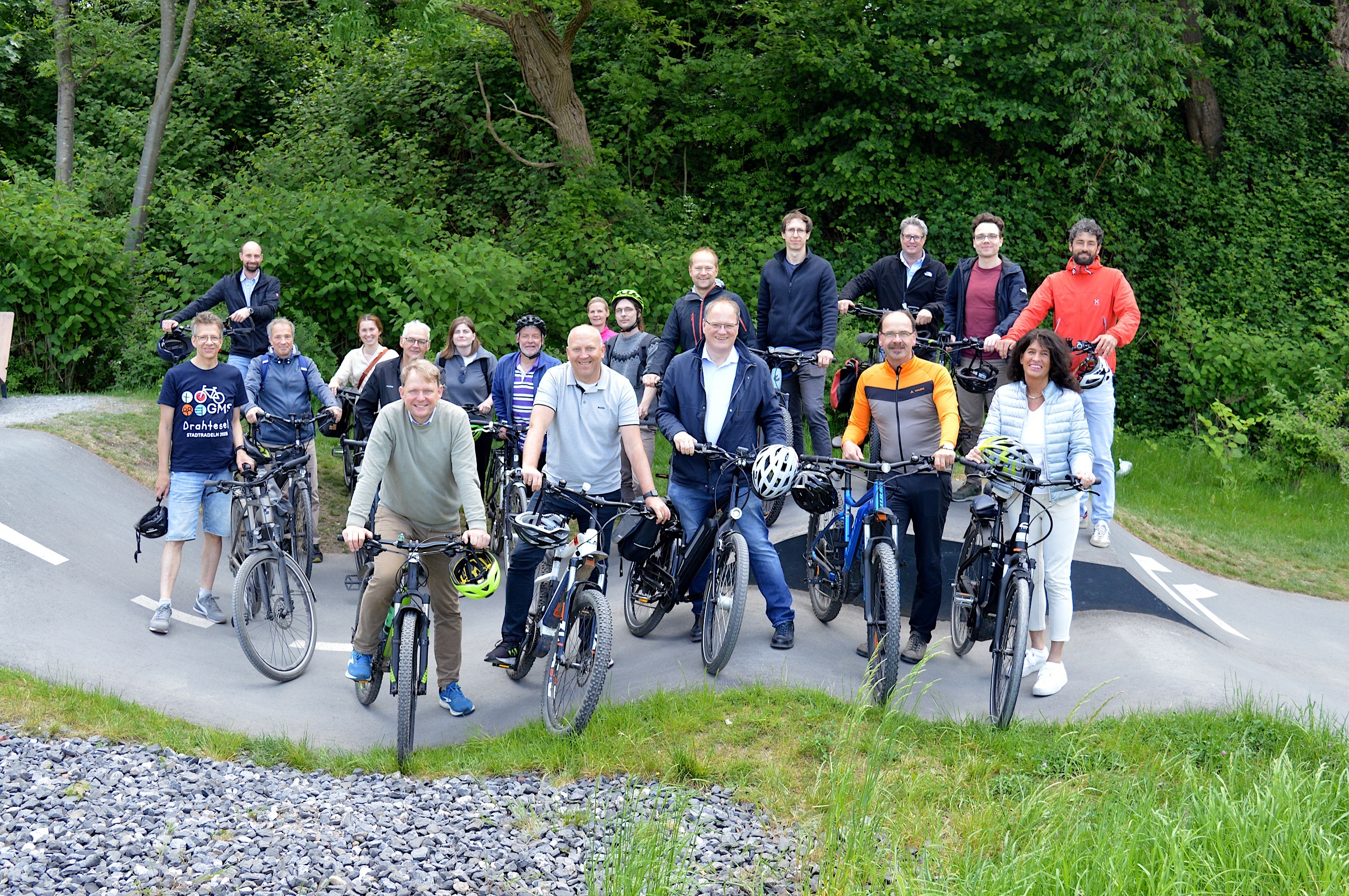 Teilnehmende an der Sternfahrt aus dem EN-Kreis, Mai 2025