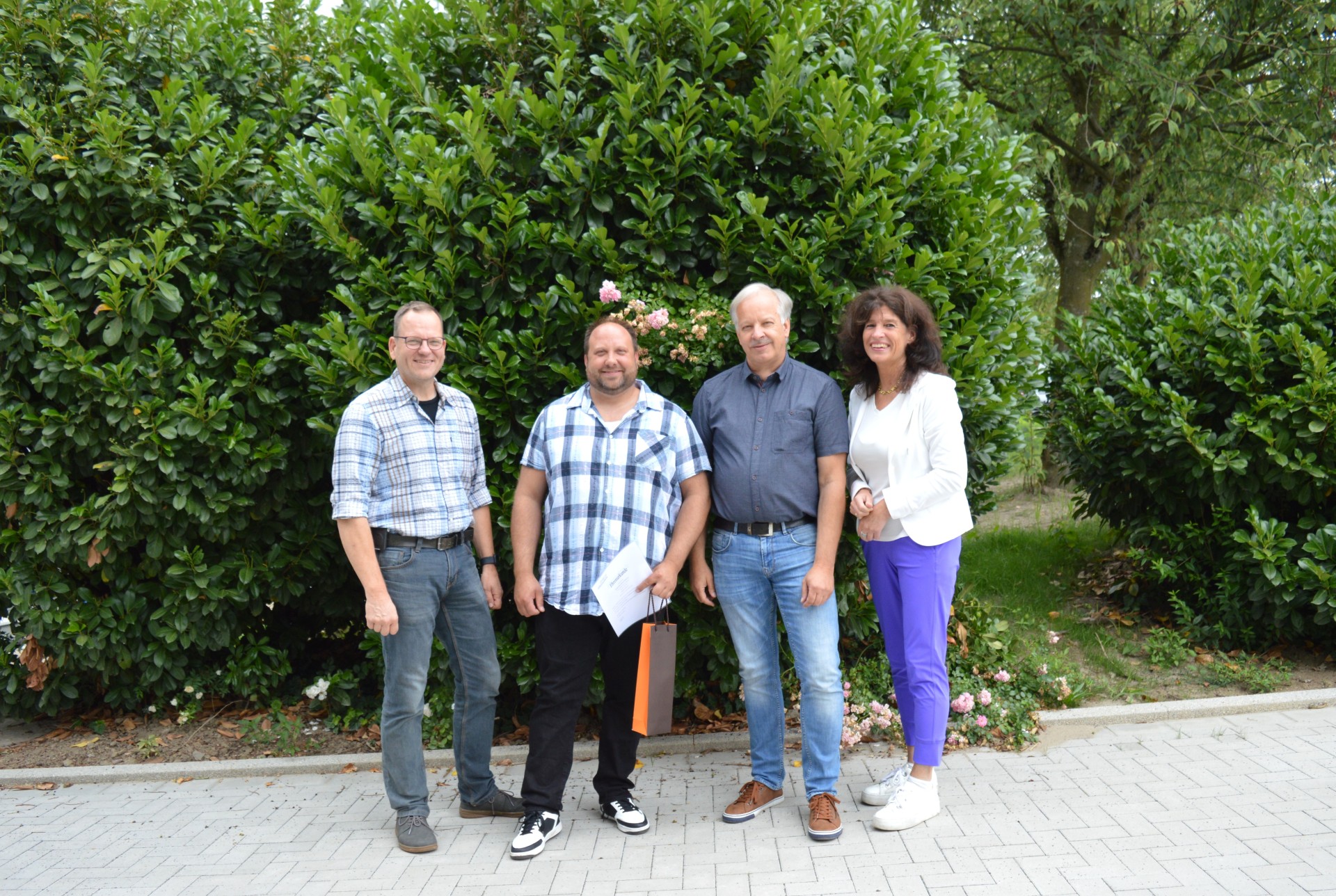 Dienstjubiläum von Andreas Bühne