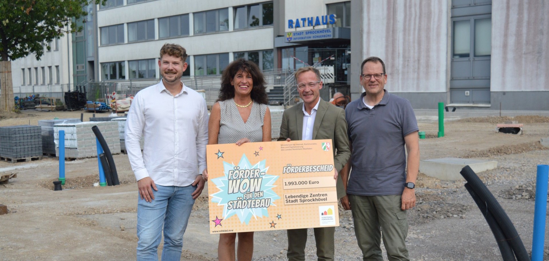 Städtebauförderung: Stadt Sprockhövel erhält rund 2 Millionen Euro für die Mittelstraße in Haßlinghausen Städtebauförderung: Stadt Sprockhövel erhält rund 2 Millionen Euro für die Mittelstraße in Haßlinghausen