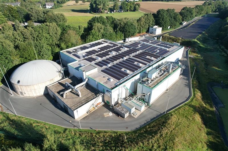 Vergärungsanlage AHE GmbH Die Vergärungsanlage in Witten der AHE GmbH