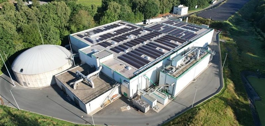 Die Vergärungsanlage in Witten der AHE GmbH