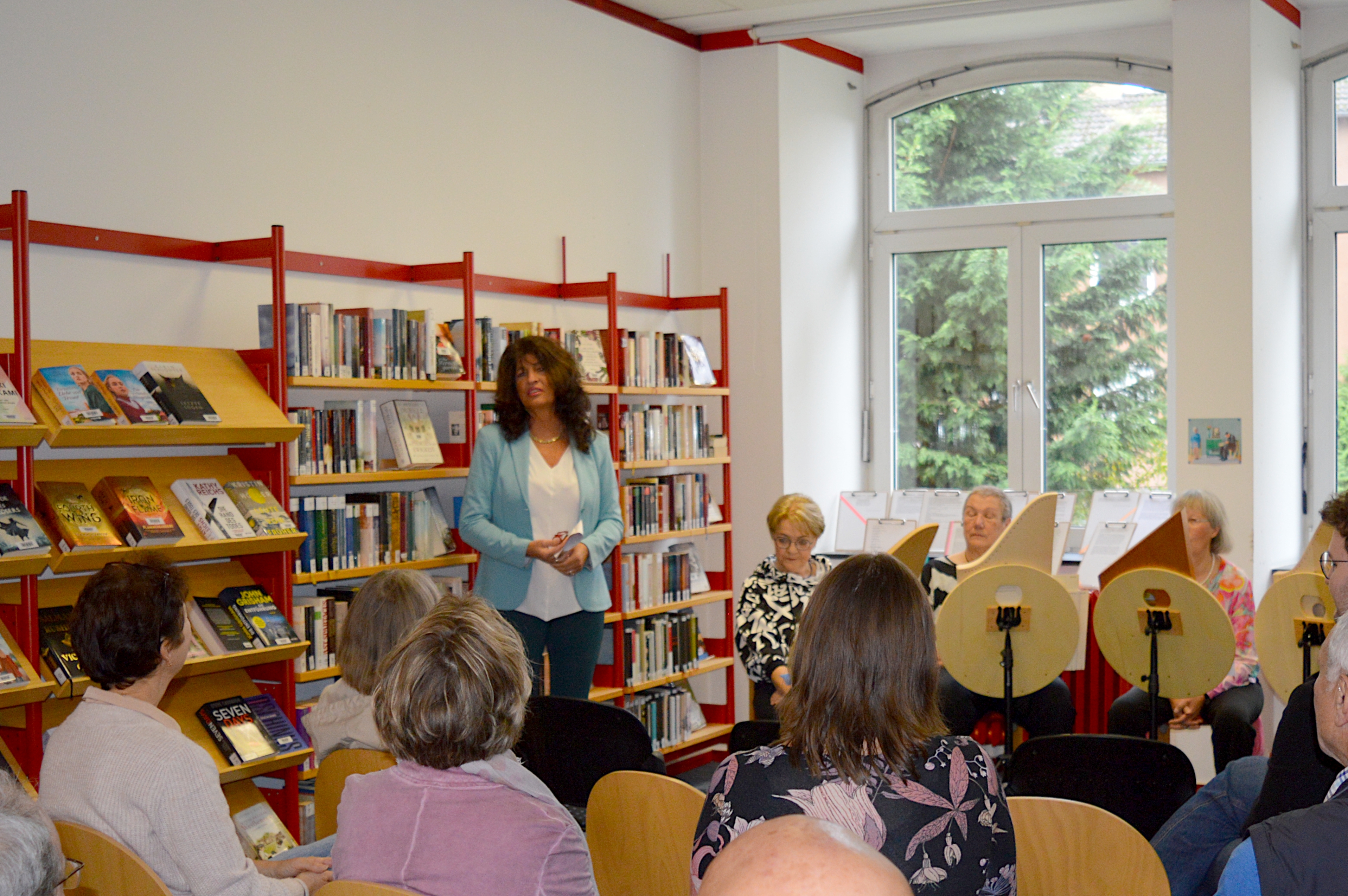 Auftaktveranstaltung in der Bücherei