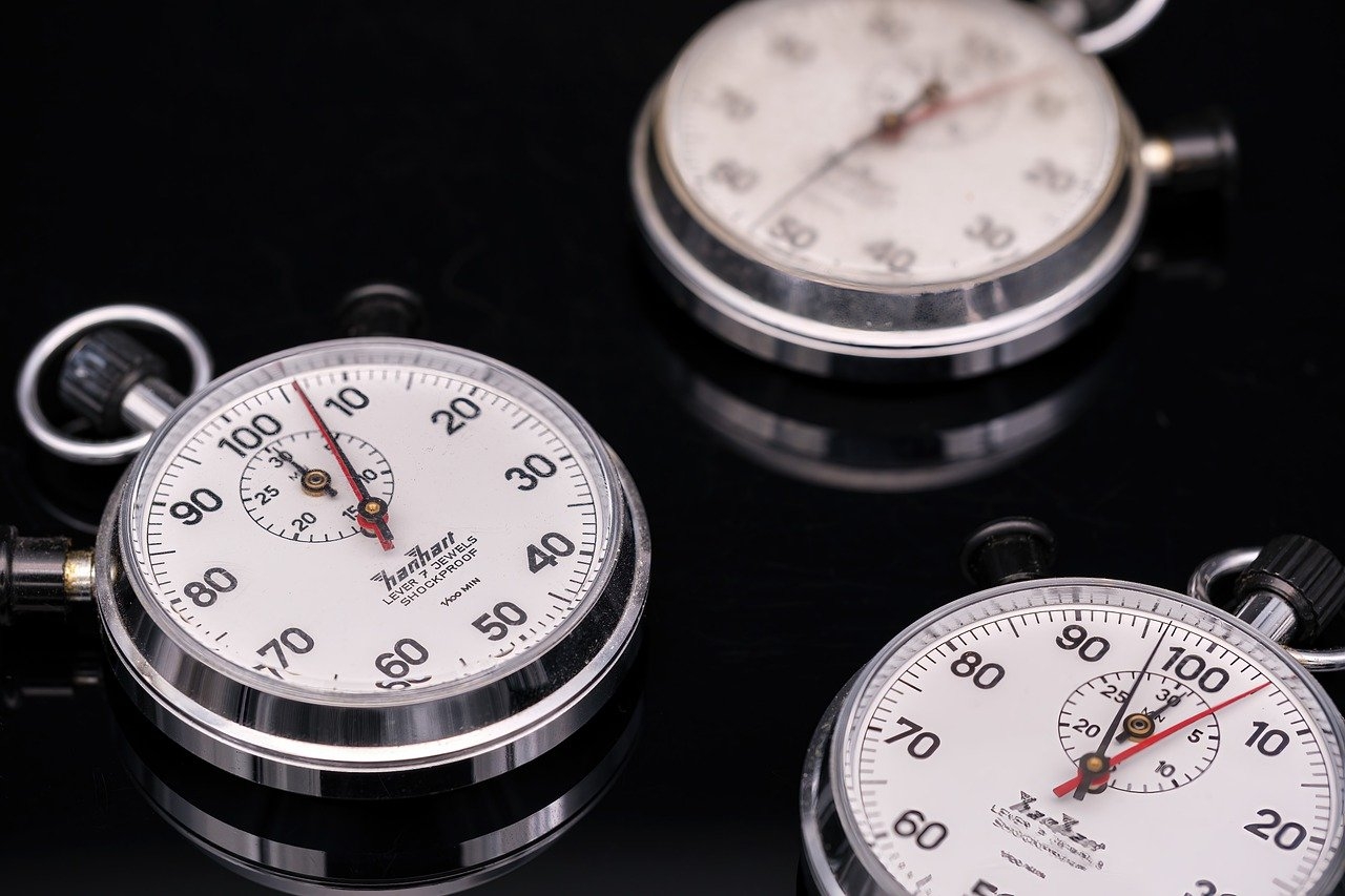 Stoppuhren für das Speed-Dating