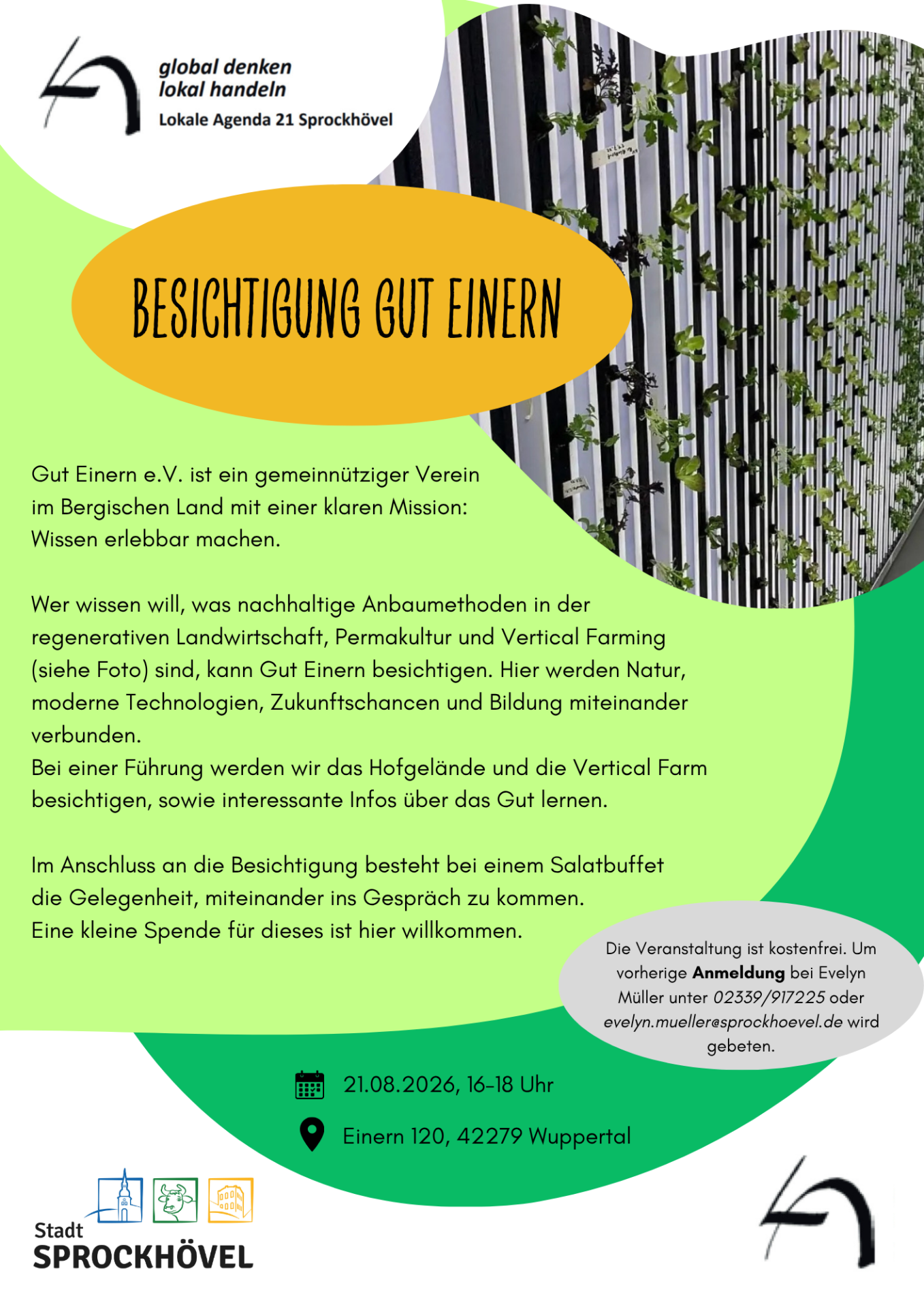 Flyer Stadtgespräch 1 - 1